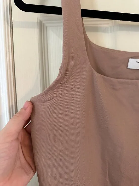 Babaton Contour Tank Square-Neck Tank Bodysuit Size Large - Picture 7 of 11